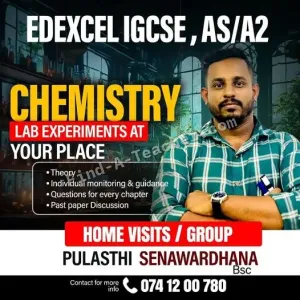 Chemistry classes in Colombo