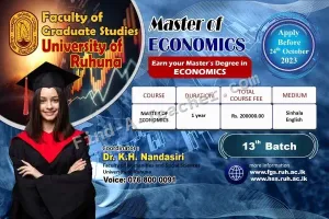 Master of Economics