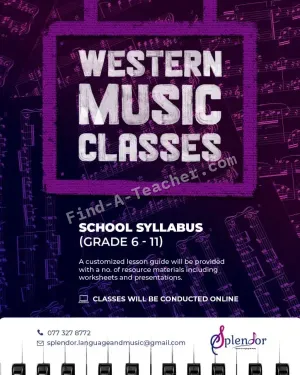 Western Music - Online / Physical Classes