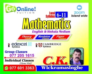 Local, Edexcel, Cambridge Syllabus Grade 6-11 Mathematics