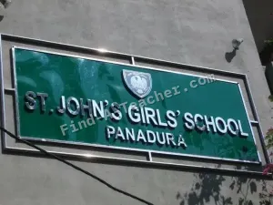 St. John's Girls' School - Panadura