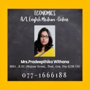 Economics English Medium A/L
