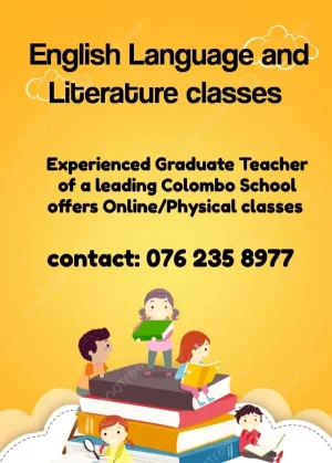 Grade 6 to 11 English Language and English Literature