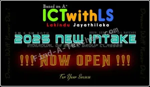 O/L ICT Class Student Intake - ICTwithLS
