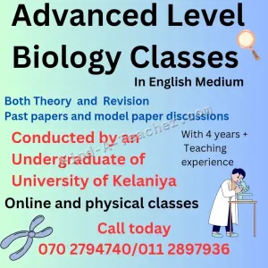 A/L Biology classes