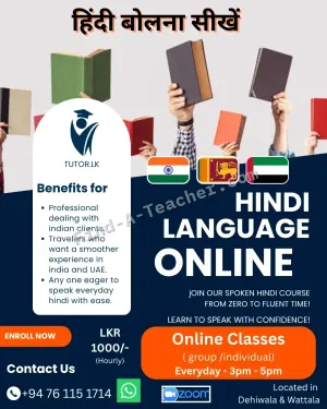 Hindi Language Online Tutoring