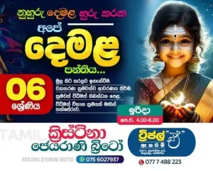 Tamil Classes Grade 6 to Grade 11