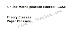 Mathematics classes for Pearson Edexcel IGCSE Maths