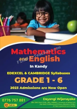 Mathematics and English Classes - Edexcel and Cambridge