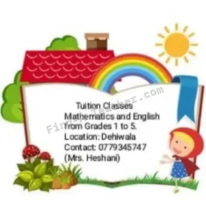 Maths / Sinhala / Elocution / Cambridge English Classes
