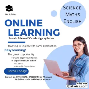 Science, Maths, English - Local, Edexcel, Cambridge