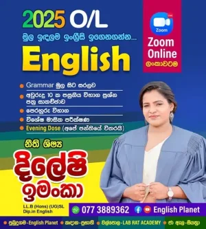 English - Grade 1-11 - Online / Physical Classes