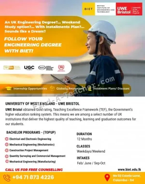British Institute of Engineering and Technology - Colombo 4