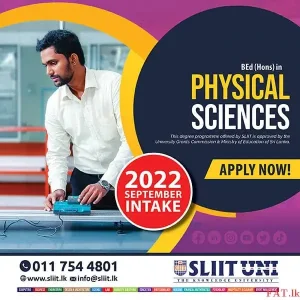 Study Bachelor of Education (Hons) degree in Physical Sciences