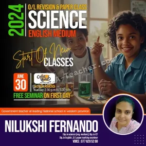 Grade 6-10 Science - Sinhala medium