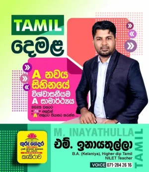 Tamil Language - Grade 6-11