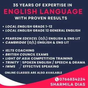 English Language - Local, Pearson Edexcel, Cambridge