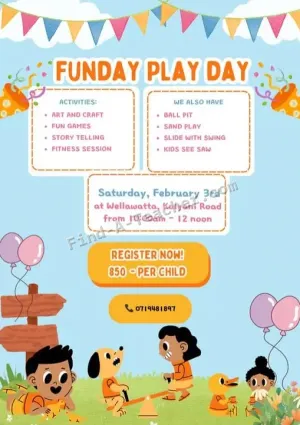 Sunday Play Day - Colombo 6