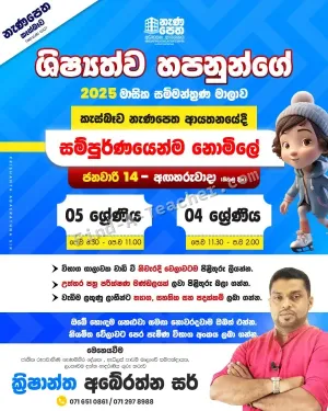 Scholarship Exam classes
