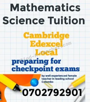 Mathematics, Physics, Science Classes - Cambridge, Edexcel, National