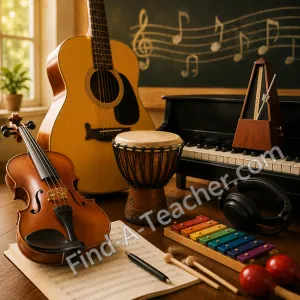 Western Music Instruments Trainer, Teacher, Performer, Composer